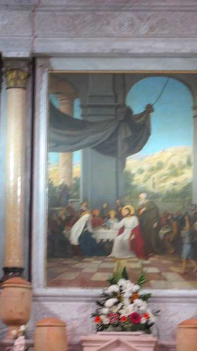 The Franciscan Wedding Church at Kafr Kanna, the Latin shrine of the wedding.