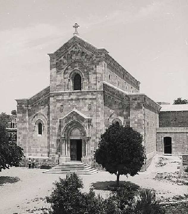 The Franciscan church at El-Qubeibeh, called the church of Saint Cleophas, the shrine the Custody keeps for Emmaus.