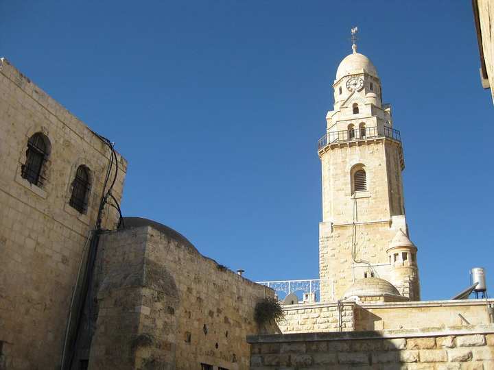 The Cenacle on Mount Zion, the Crusader hall of the upper room.