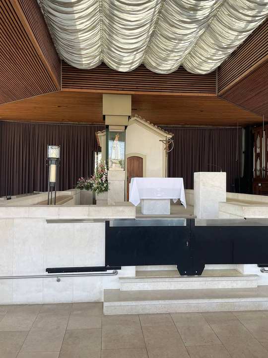 The Chapel of the Apparitions at the Cova da Iria, on the place of the apparitions.
