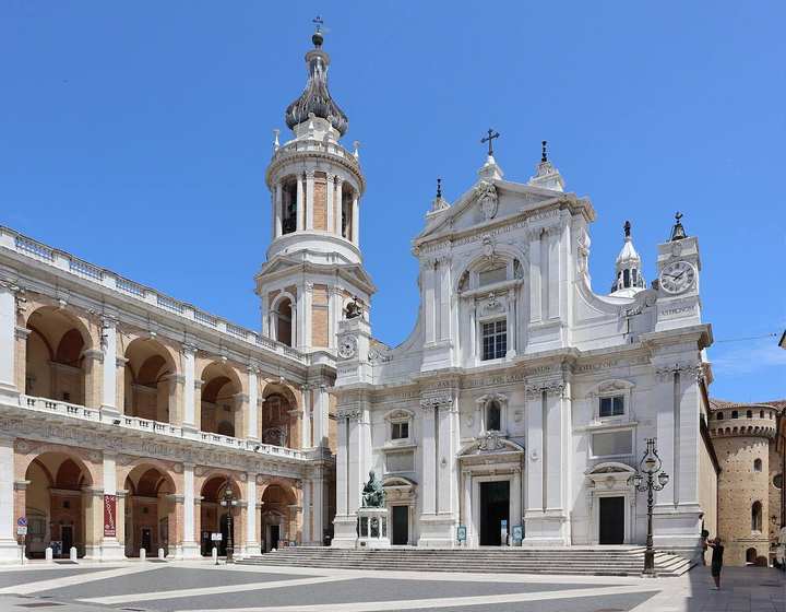 The basilica which encloses the Holy House.