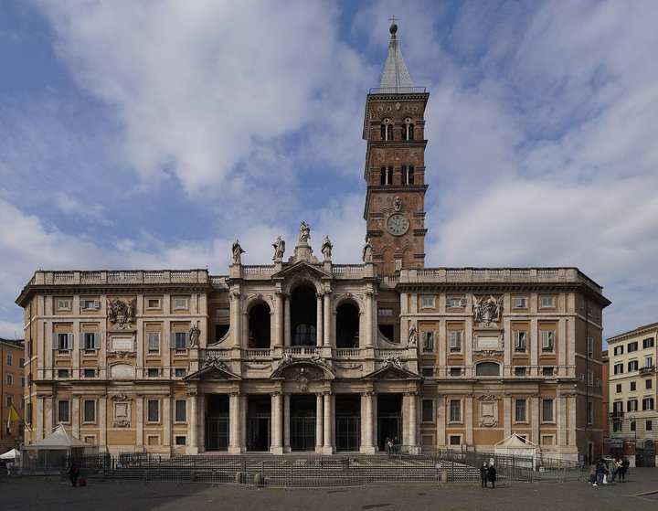 The Basilica of Saint Mary Major.