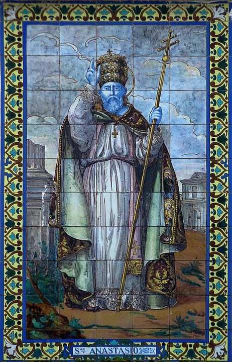 Pope St. Anastasius the First