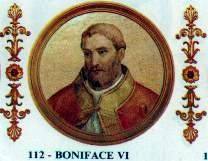 Pope Boniface the Sixth