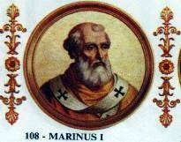 Pope Marinus the First