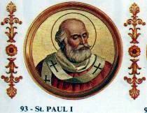 Pope St. Paul the First