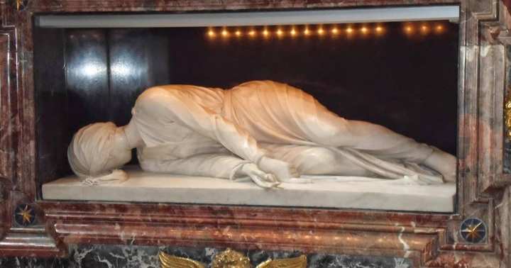 The Body of St. Cecilia — Santa Cecilia in Trastevere, Rome