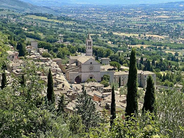 Saint Clare and the soldiers — San Damiano, Assisi