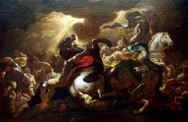 The Conversion of St. Paul — Road to Damascus