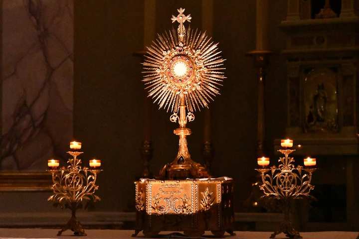 The Eucharist — Upper Room, Jerusalem — and every altar since