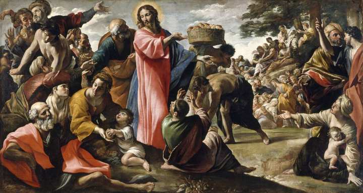 The Feeding of the Five Thousand — Near the Sea of Galilee