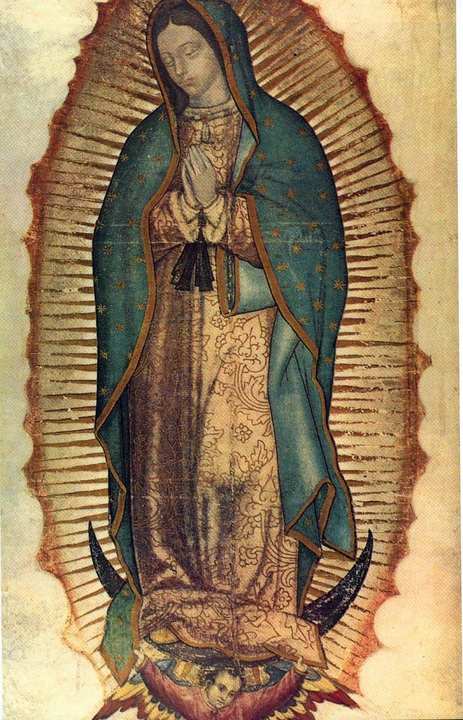 The tilma cloth — Tepeyac, Mexico City
